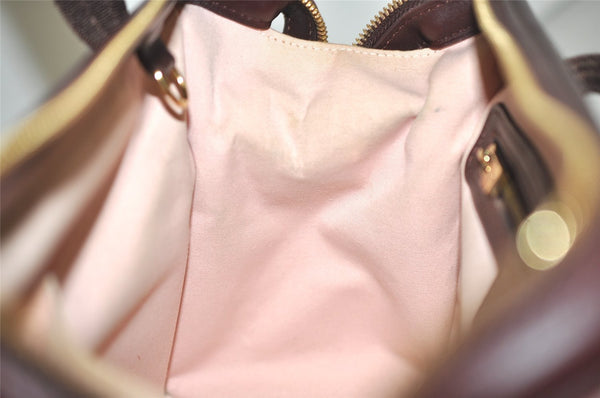 Authentic Louis Vuitton Monogram Mini Josephine PM Hand Bag Pink M92216 LV 3480J