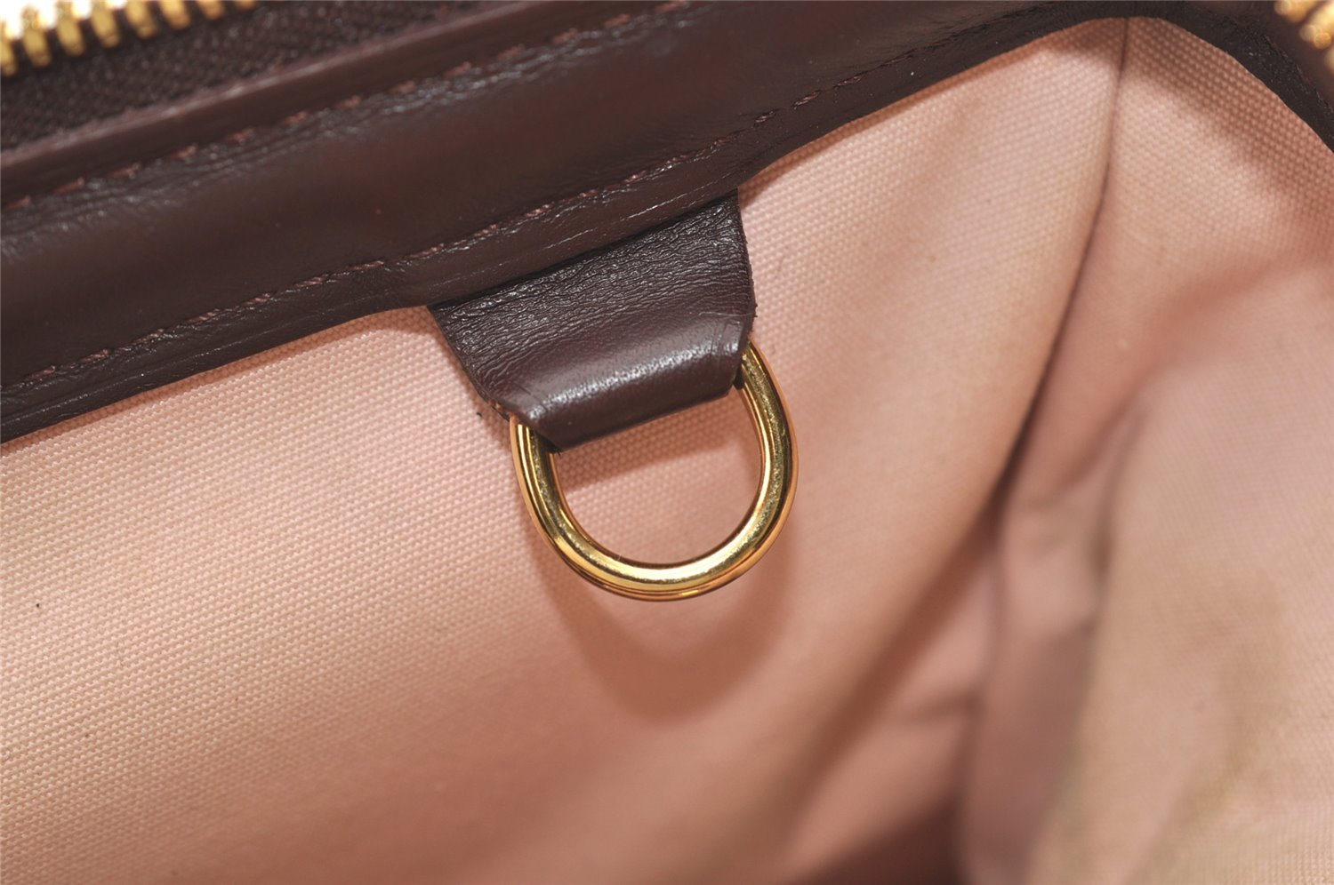 Authentic Louis Vuitton Monogram Mini Josephine PM Hand Bag Pink M92216 LV 3480J