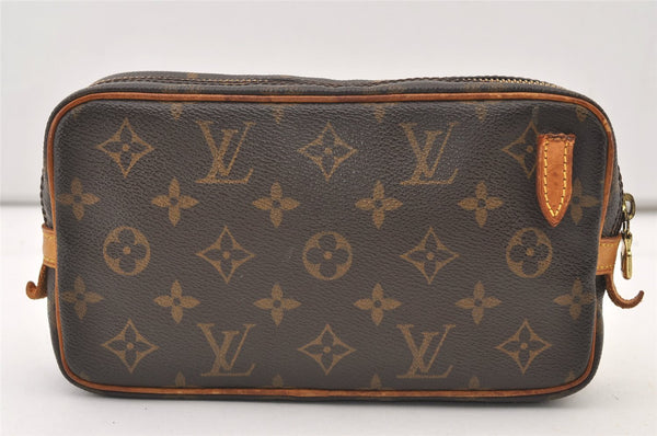 Auth Louis Vuitton Monogram Marly Bandouliere Shoulder Bag M51828 Junk 3481J