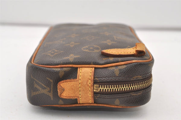 Auth Louis Vuitton Monogram Marly Bandouliere Shoulder Bag M51828 Junk 3481J