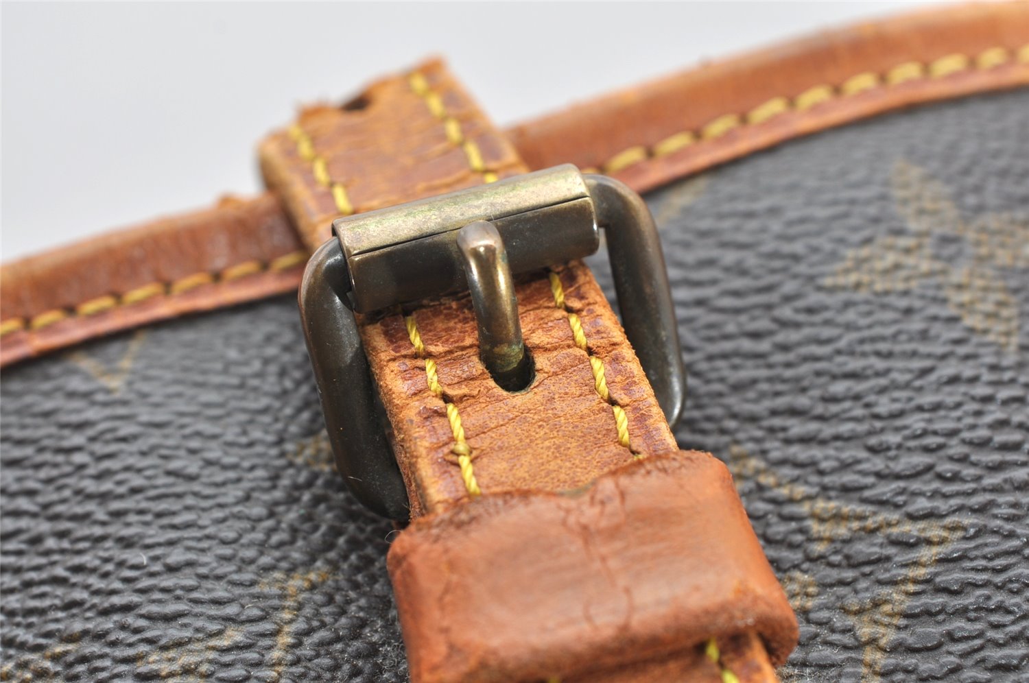 Authentic Louis Vuitton Monogram Bucket PM Shoulder Tote Bag Old Model LV 3481K