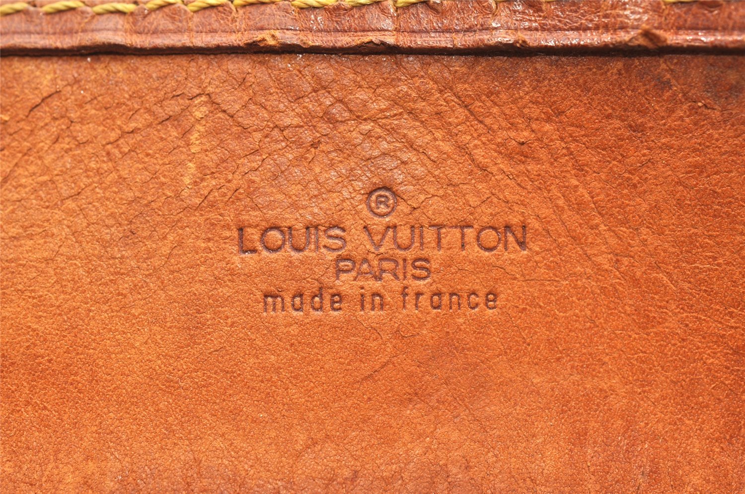 Authentic Louis Vuitton Monogram Bucket PM Shoulder Tote Bag Old Model LV 3481K