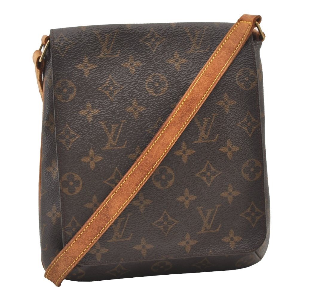 Authentic Louis Vuitton Monogram Musette Salsa Shoulder Bag Purse LV 3482J