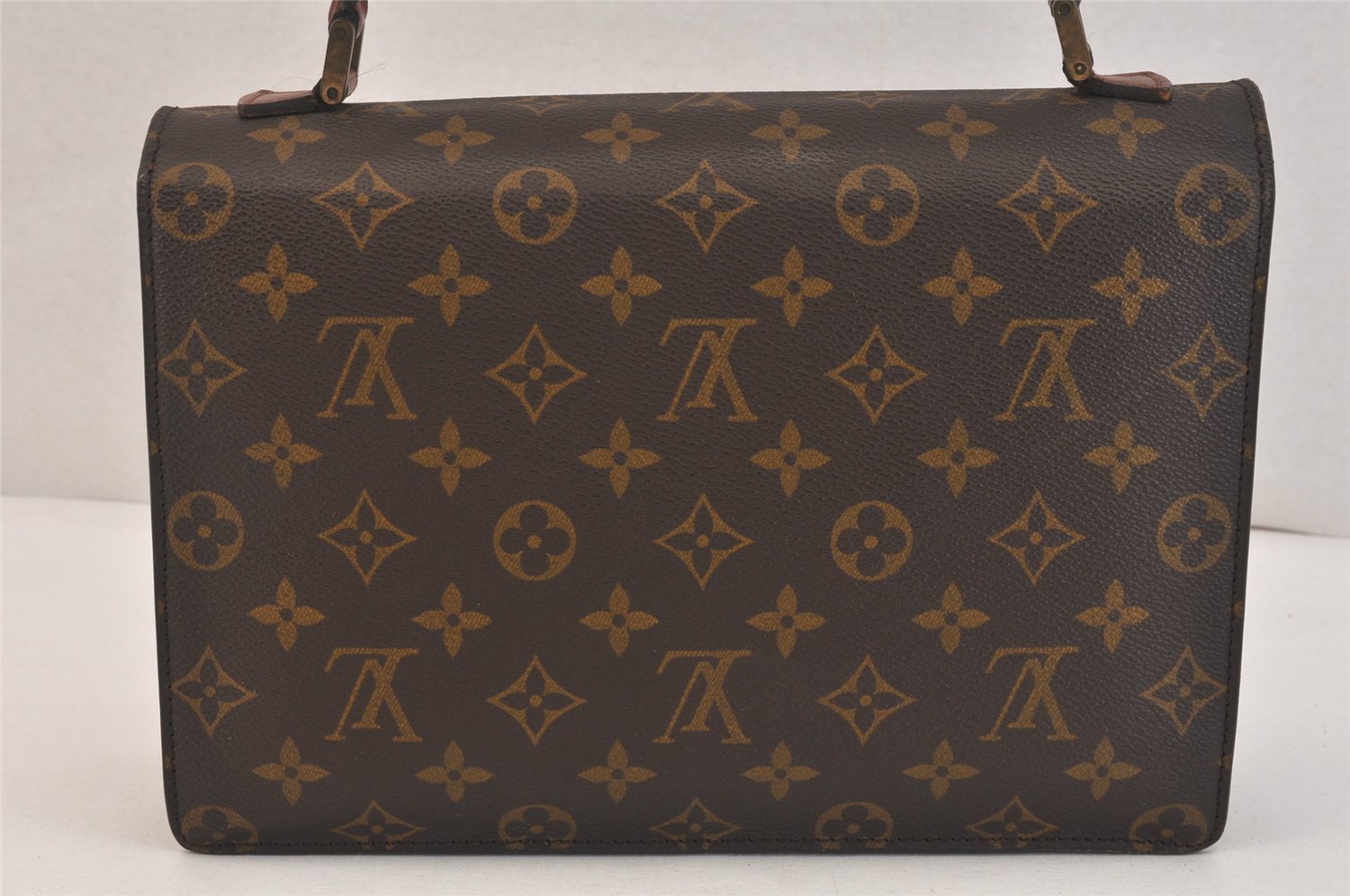 Authentic Louis Vuitton Monogram Concorde Hand Bag Purse M51190 LV 3482K