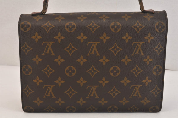 Authentic Louis Vuitton Monogram Concorde Hand Bag Purse M51190 LV 3482K