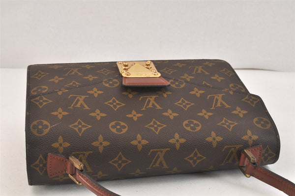 Authentic Louis Vuitton Monogram Concorde Hand Bag Purse M51190 LV 3482K
