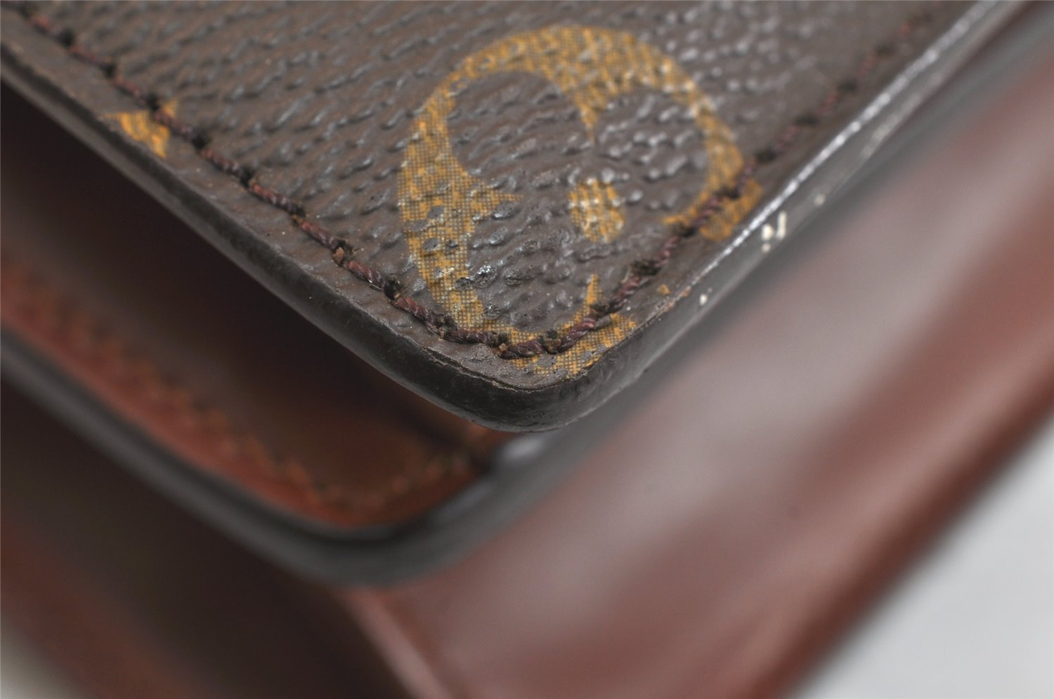 Authentic Louis Vuitton Monogram Concorde Hand Bag Purse M51190 LV 3482K