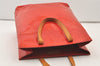 Authentic Louis Vuitton Vernis Reade MM Hand Bag Red M91086 LV 3483J