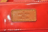 Authentic Louis Vuitton Vernis Reade MM Hand Bag Red M91086 LV 3483J