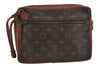 Authentic Louis Vuitton Monogram Pochette Sport Clutch Hand Bag Old Model 3484J