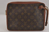 Authentic Louis Vuitton Monogram Pochette Sport Clutch Hand Bag Old Model 3484J