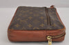 Authentic Louis Vuitton Monogram Pochette Sport Clutch Hand Bag Old Model 3484J