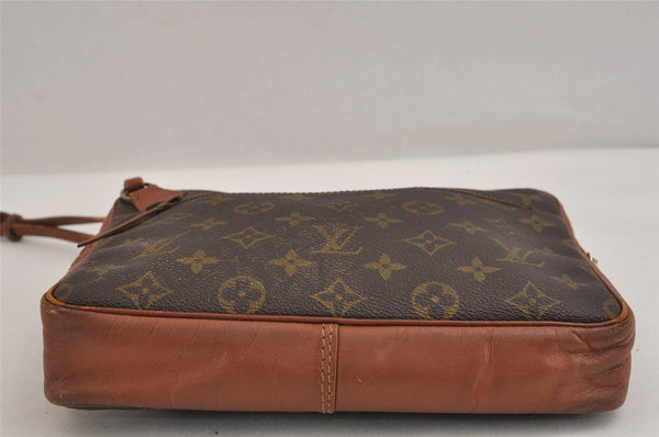 Authentic Louis Vuitton Monogram Pochette Sport Clutch Hand Bag Old Model 3484J