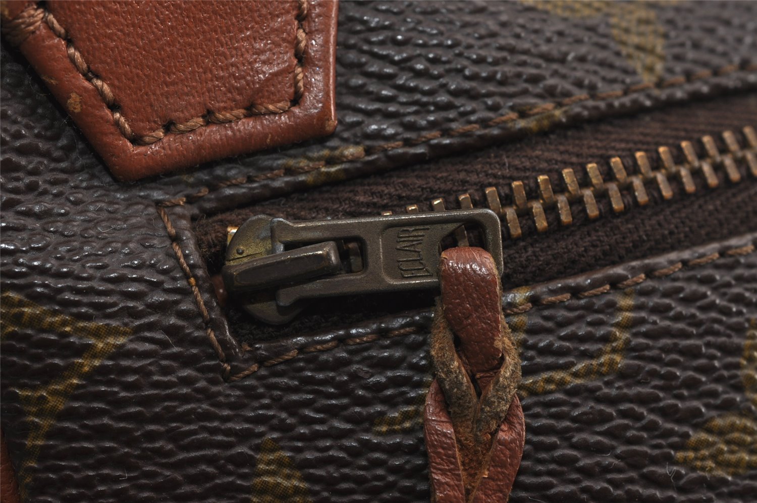 Authentic Louis Vuitton Monogram Pochette Sport Clutch Hand Bag Old Model 3484J