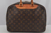 Authentic Louis Vuitton Monogram Deauville Hand Bag M47270 LV 3485J