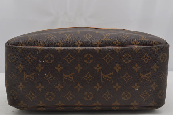 Authentic Louis Vuitton Monogram Deauville Hand Bag M47270 LV 3485J