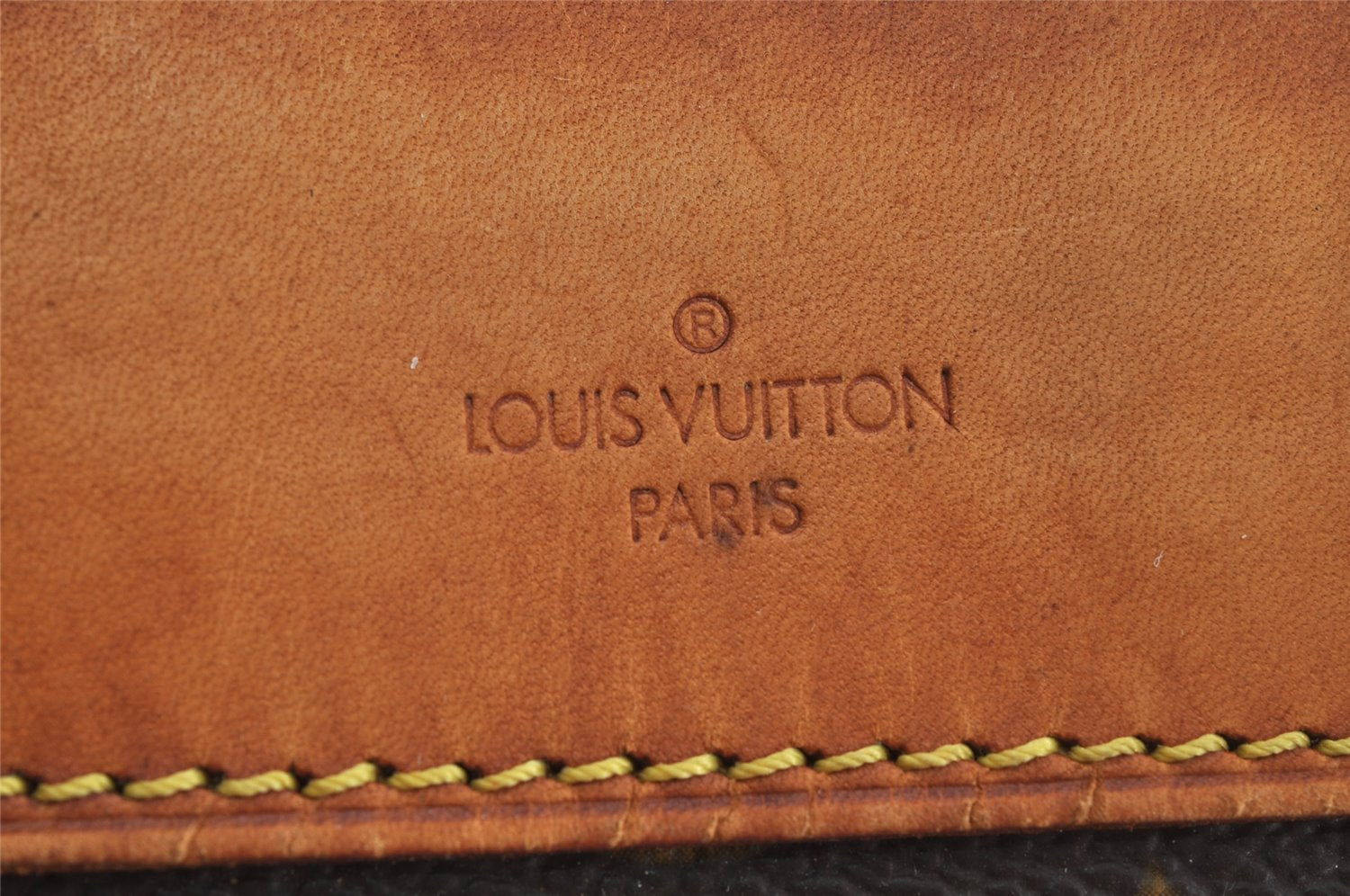 Authentic Louis Vuitton Monogram Deauville Hand Bag M47270 LV 3485J