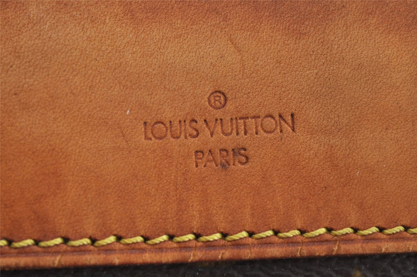 Authentic Louis Vuitton Monogram Deauville Hand Bag M47270 LV 3485J