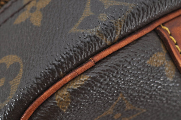 Authentic Louis Vuitton Monogram Deauville Hand Bag M47270 LV 3485J