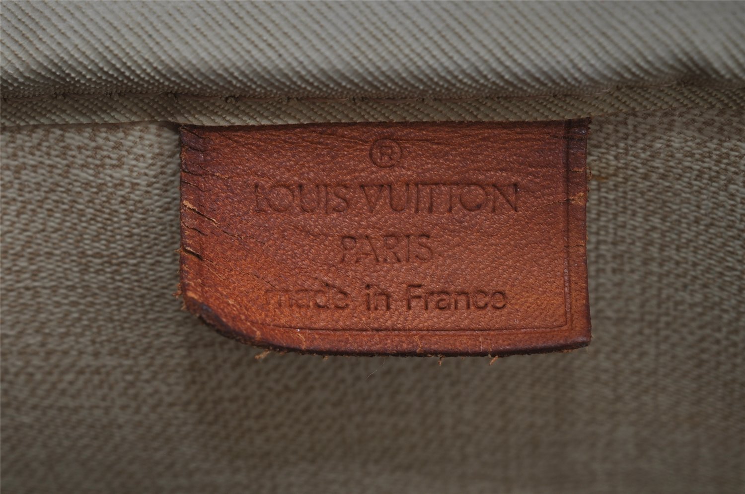 Authentic Louis Vuitton Monogram Deauville Hand Bag M47270 LV 3485J