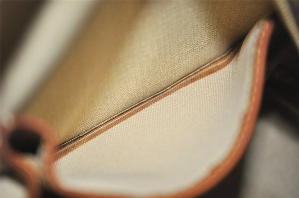 Authentic Louis Vuitton Monogram Deauville Hand Bag M47270 LV 3485J