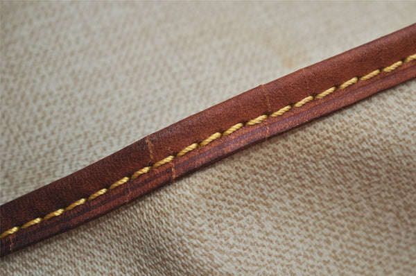 Authentic Louis Vuitton Monogram Deauville Hand Bag M47270 LV 3485J