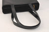 Authentic CHANEL Vintage Enamel Shoulder Hand Bag Purse Black 3485K