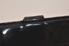 Authentic CHANEL Vintage Enamel Shoulder Hand Bag Purse Black 3485K