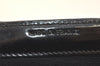 Authentic CHANEL Vintage Enamel Shoulder Hand Bag Purse Black 3485K