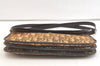 Authentic Christian Dior Trotter Shoulder Cross Bag Canvas Leather Brown 3486K