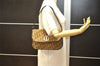 Authentic Christian Dior Trotter Shoulder Cross Bag Canvas Leather Brown 3486K