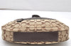 Authentic COACH Signature Shoulder Hand Bag Canvas Leather 6045 Brown 3487K