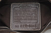 Authentic COACH Signature Shoulder Hand Bag Canvas Leather 6045 Brown 3487K