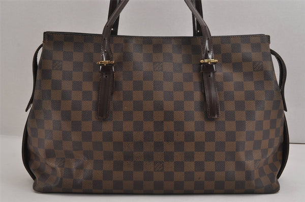Authentic Louis Vuitton Damier Chelsea Shoulder Tote Bag N51119 LV 3488J