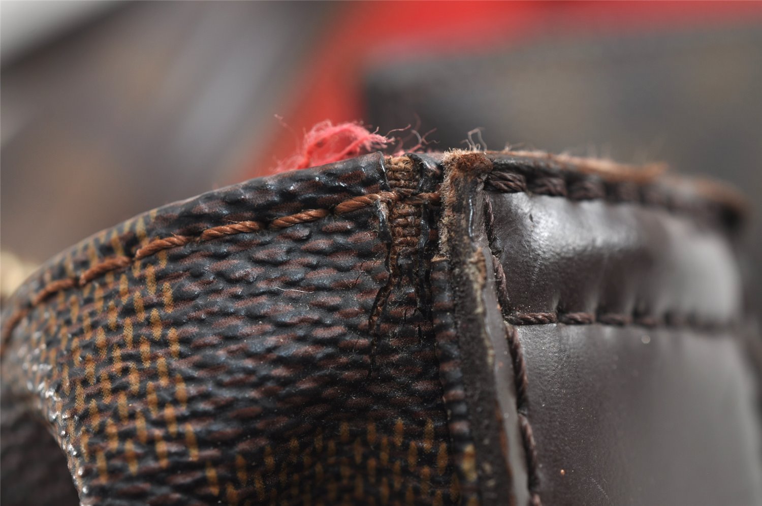 Authentic Louis Vuitton Damier Chelsea Shoulder Tote Bag N51119 LV 3488J