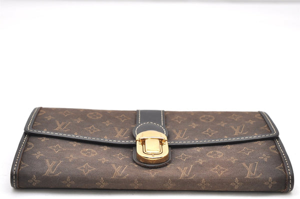 Auth Louis Vuitton Monogram Idylle Portefeuille Sarah Wallet M63006 Brown 3490K