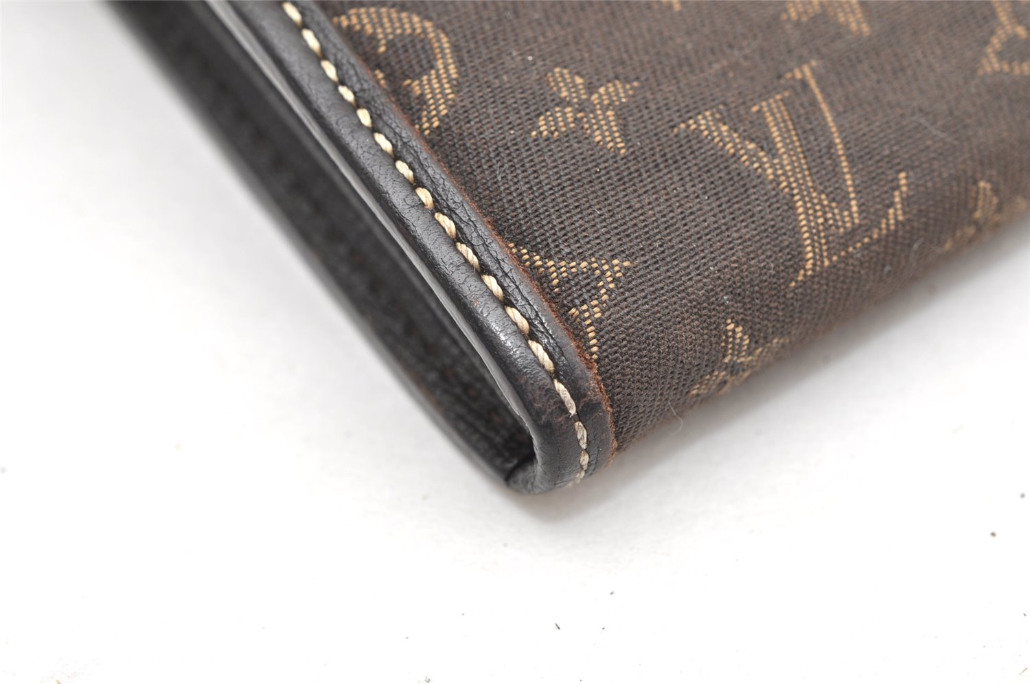Auth Louis Vuitton Monogram Idylle Portefeuille Sarah Wallet M63006 Brown 3490K