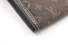 Auth Louis Vuitton Monogram Idylle Portefeuille Sarah Wallet M63006 Brown 3490K