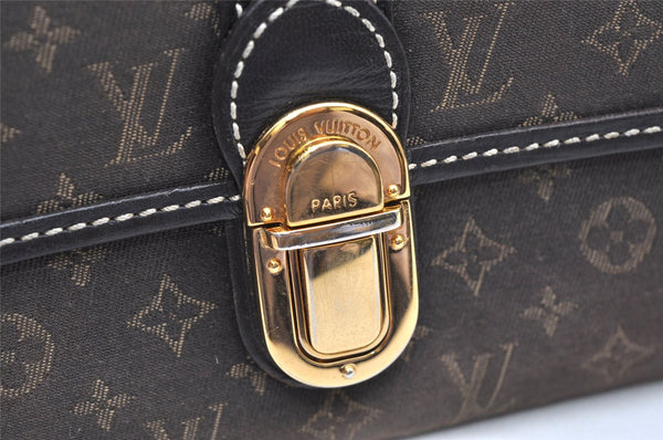 Auth Louis Vuitton Monogram Idylle Portefeuille Sarah Wallet M63006 Brown 3490K