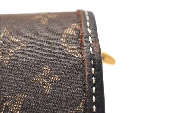 Auth Louis Vuitton Monogram Idylle Portefeuille Sarah Wallet M63006 Brown 3490K