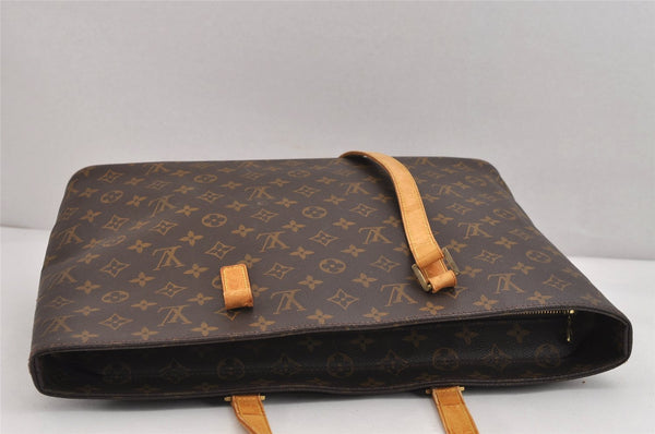 Authentic Louis Vuitton Monogram Luco Shoulder Tote Bag M51155 LV Junk 3492J