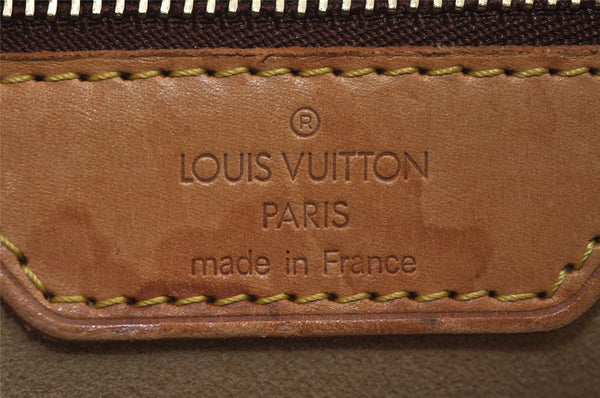 Authentic Louis Vuitton Monogram Luco Shoulder Tote Bag M51155 LV Junk 3492J