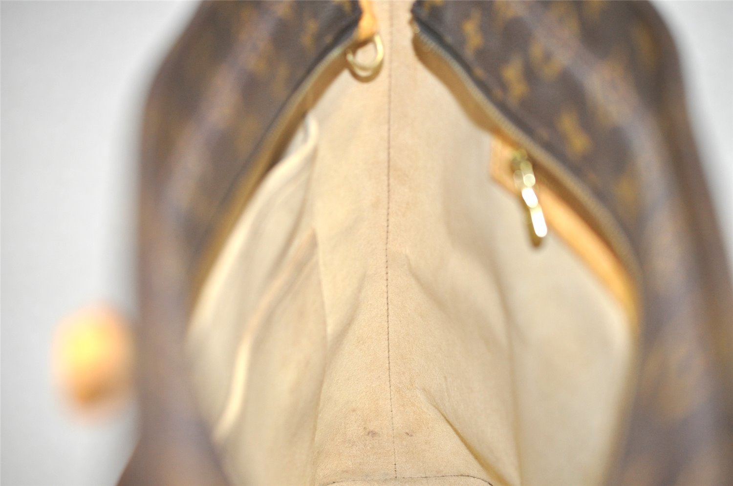 Authentic Louis Vuitton Monogram Luco Shoulder Tote Bag M51155 LV Junk 3492J