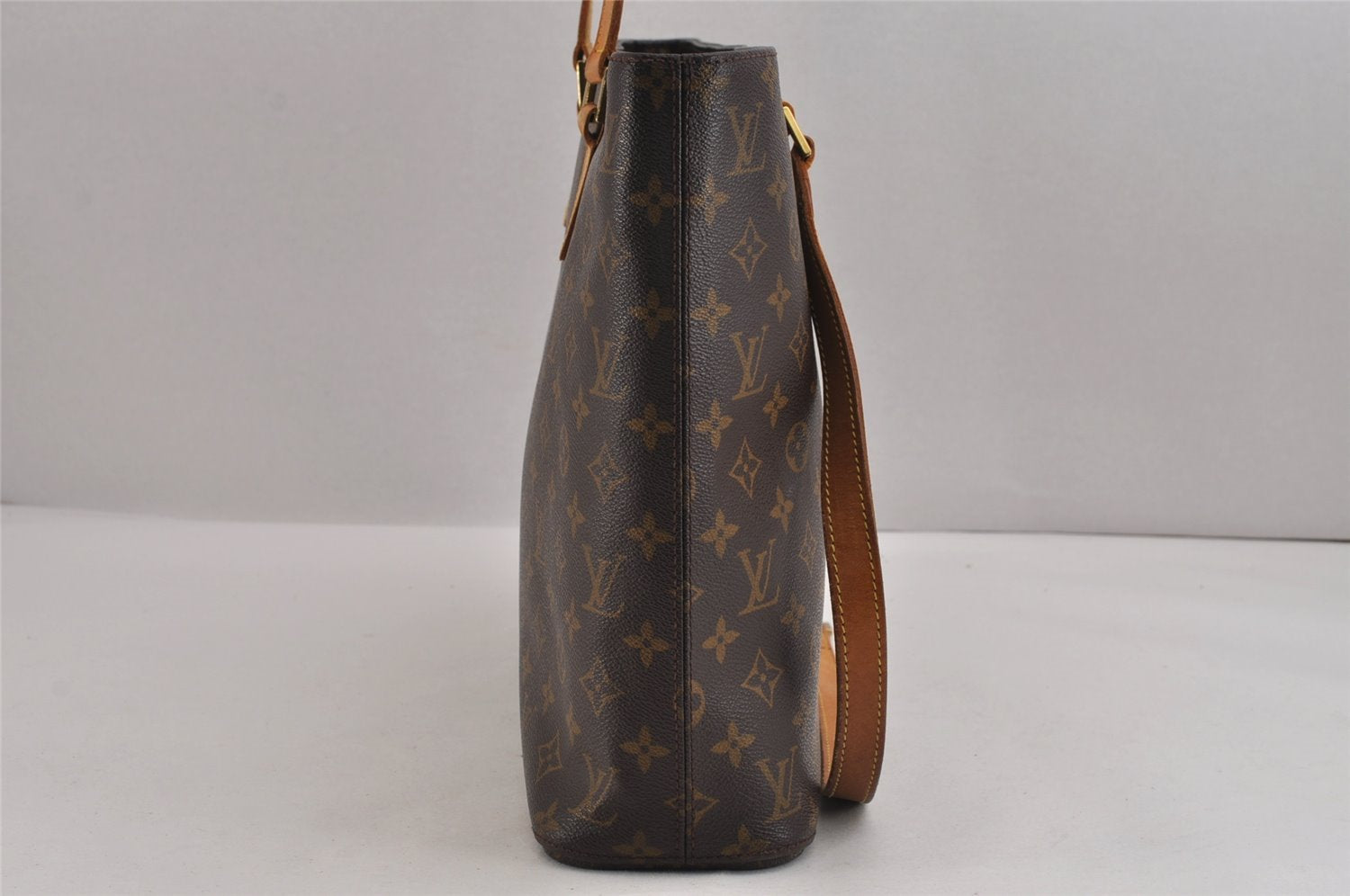 Authentic Louis Vuitton Monogram Luco Shoulder Tote Bag M51155 LV Junk 3493J