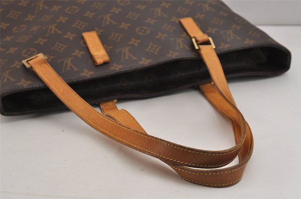 Authentic Louis Vuitton Monogram Luco Shoulder Tote Bag M51155 LV Junk 3493J