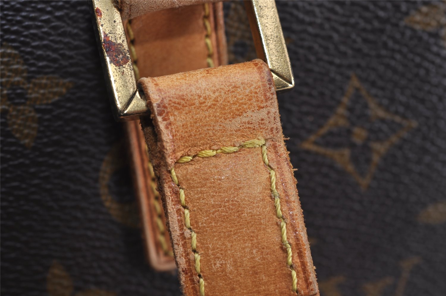 Authentic Louis Vuitton Monogram Luco Shoulder Tote Bag M51155 LV Junk 3493J