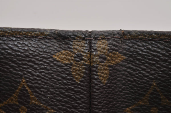 Authentic Louis Vuitton Monogram Luco Shoulder Tote Bag M51155 LV Junk 3493J