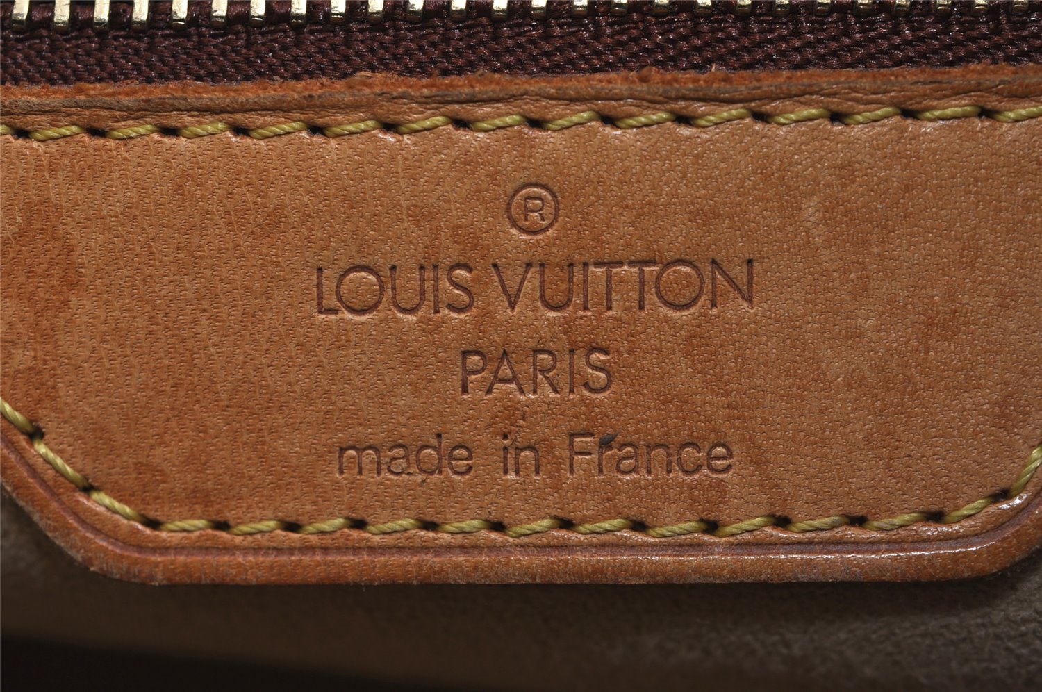 Authentic Louis Vuitton Monogram Luco Shoulder Tote Bag M51155 LV Junk 3493J