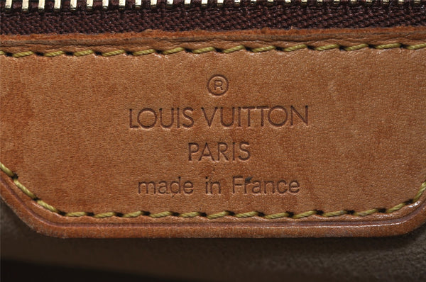 Authentic Louis Vuitton Monogram Luco Shoulder Tote Bag M51155 LV Junk 3493J