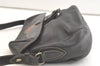 Authentic GUCCI Vintage Shoulder Cross Body Bag Purse Leather Black 3494K